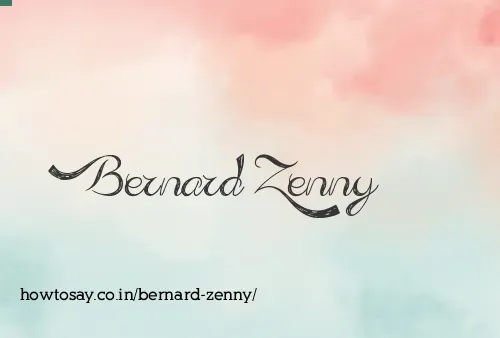 Bernard Zenny