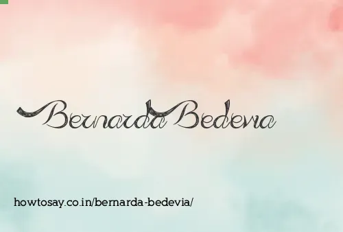 Bernarda Bedevia