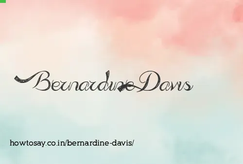 Bernardine Davis