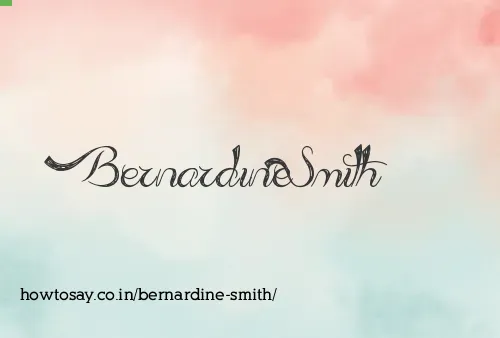 Bernardine Smith