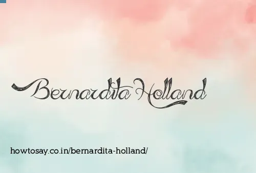 Bernardita Holland
