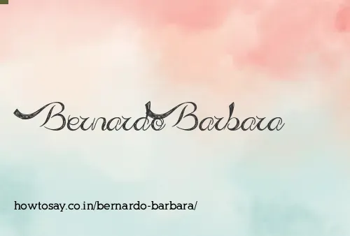 Bernardo Barbara