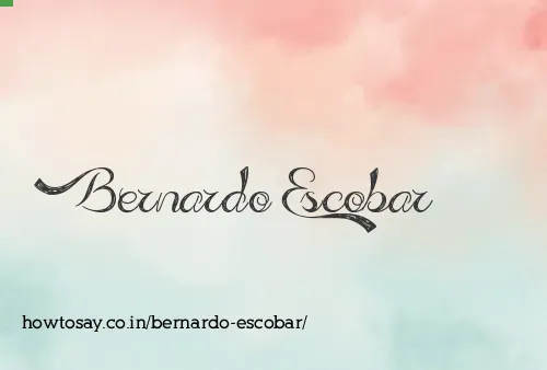 Bernardo Escobar