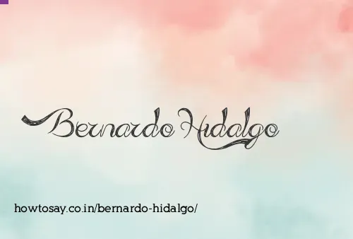 Bernardo Hidalgo