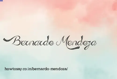 Bernardo Mendoza