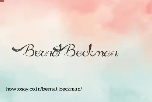 Bernat Beckman