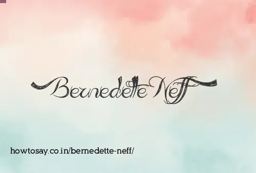 Bernedette Neff