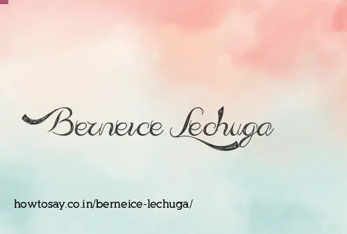 Berneice Lechuga