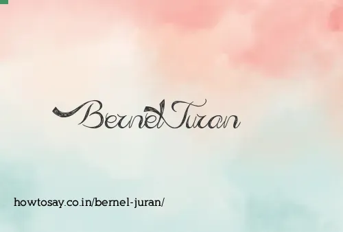 Bernel Juran