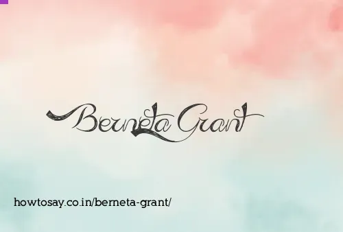Berneta Grant