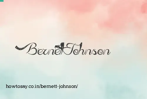 Bernett Johnson