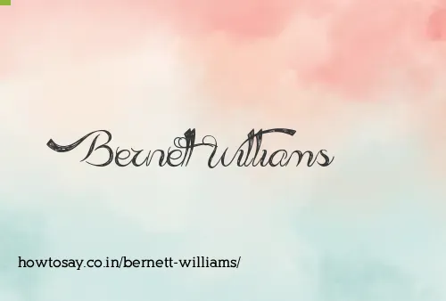 Bernett Williams
