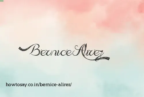 Bernice Alirez