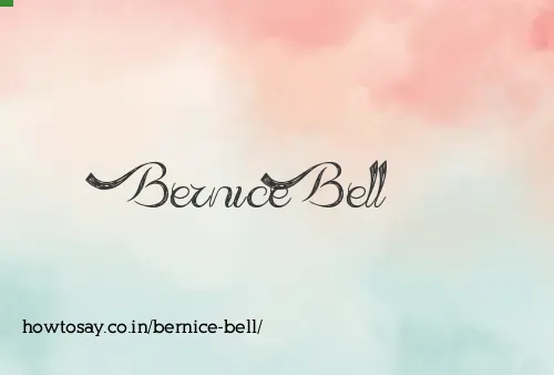 Bernice Bell