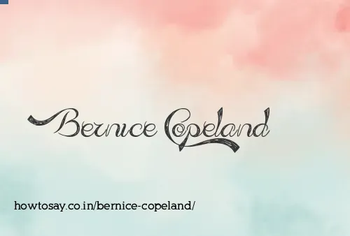 Bernice Copeland