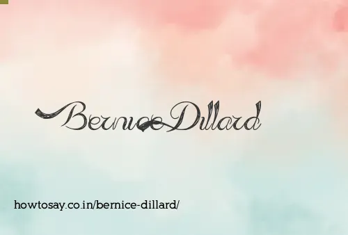 Bernice Dillard