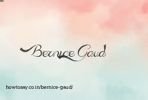 Bernice Gaud