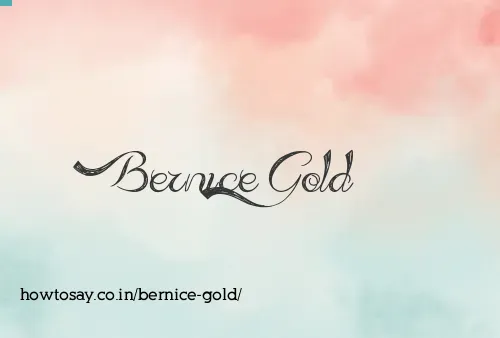 Bernice Gold