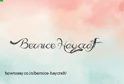 Bernice Haycraft