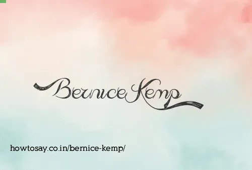 Bernice Kemp