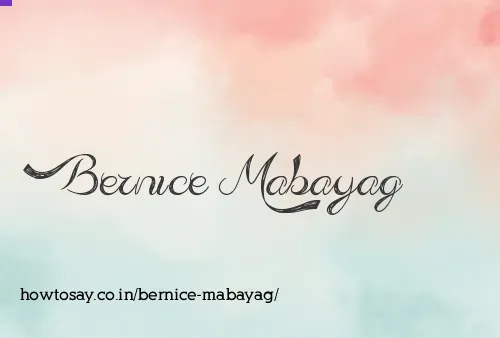 Bernice Mabayag