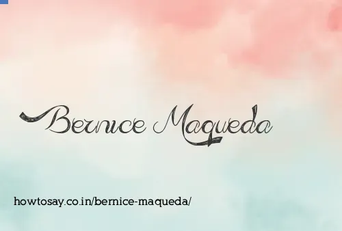 Bernice Maqueda