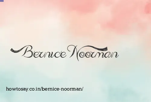 Bernice Noorman