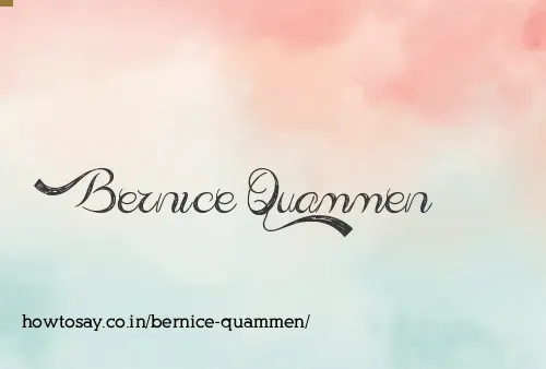 Bernice Quammen