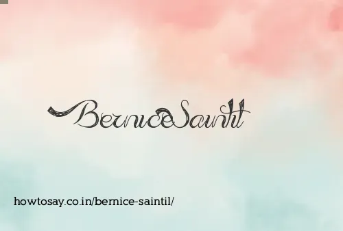 Bernice Saintil