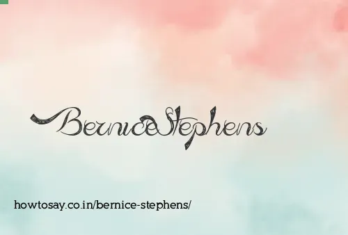 Bernice Stephens