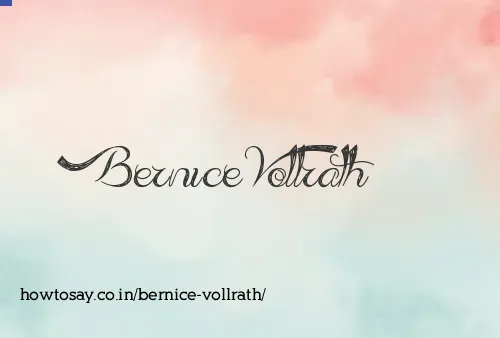Bernice Vollrath