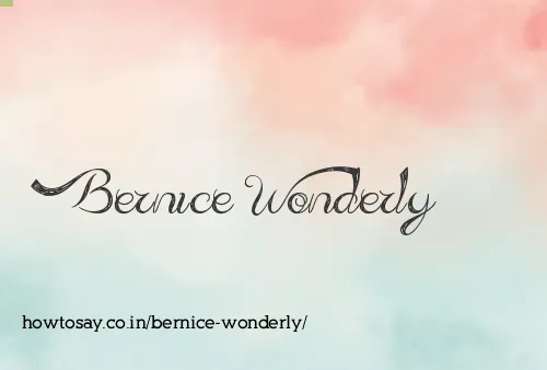 Bernice Wonderly