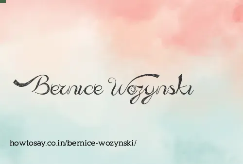 Bernice Wozynski