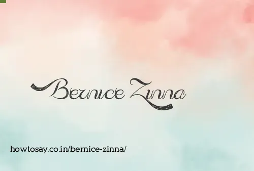 Bernice Zinna