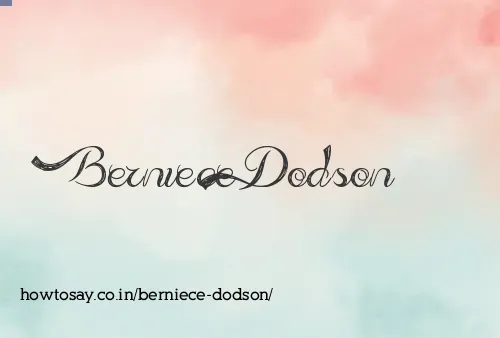 Berniece Dodson