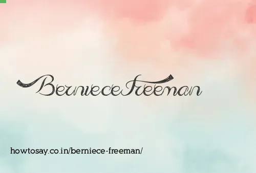 Berniece Freeman