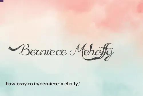 Berniece Mehaffy