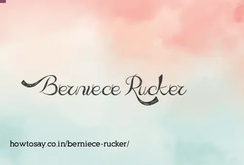 Berniece Rucker