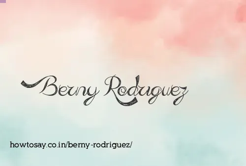 Berny Rodriguez