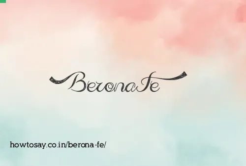 Berona Fe