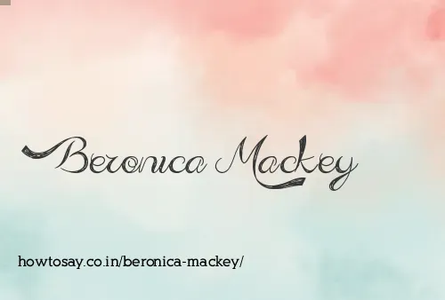 Beronica Mackey