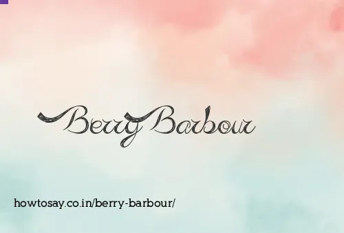 Berry Barbour