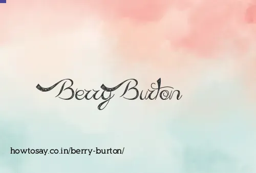 Berry Burton