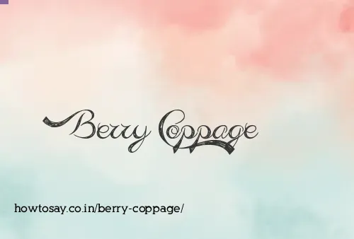 Berry Coppage