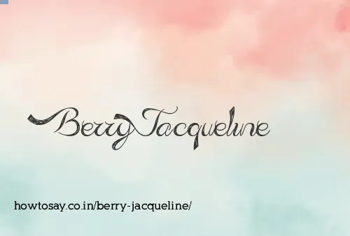 Berry Jacqueline