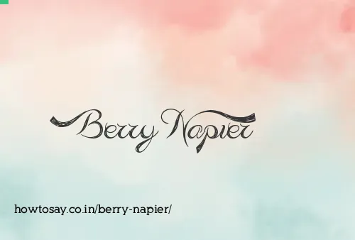 Berry Napier