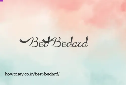 Bert Bedard