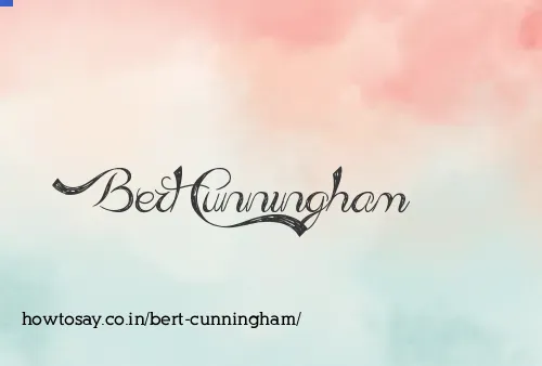 Bert Cunningham