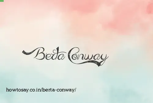 Berta Conway