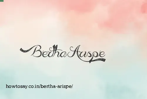 Bertha Arispe